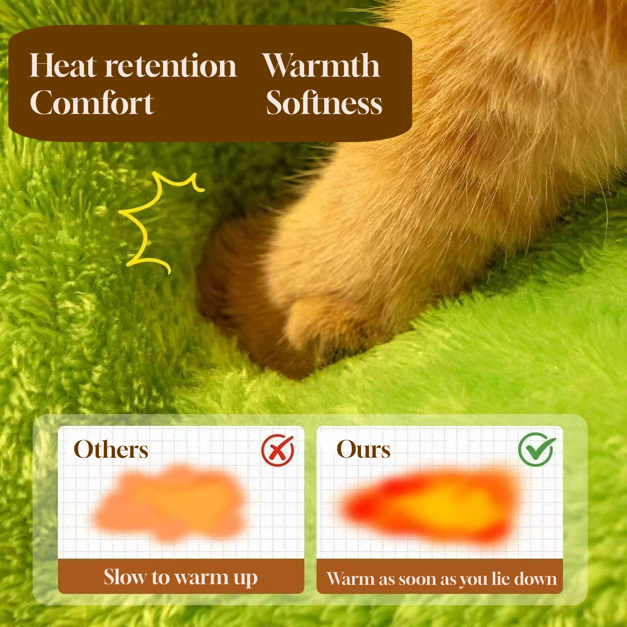 OK Chicken Plush Cat Bes