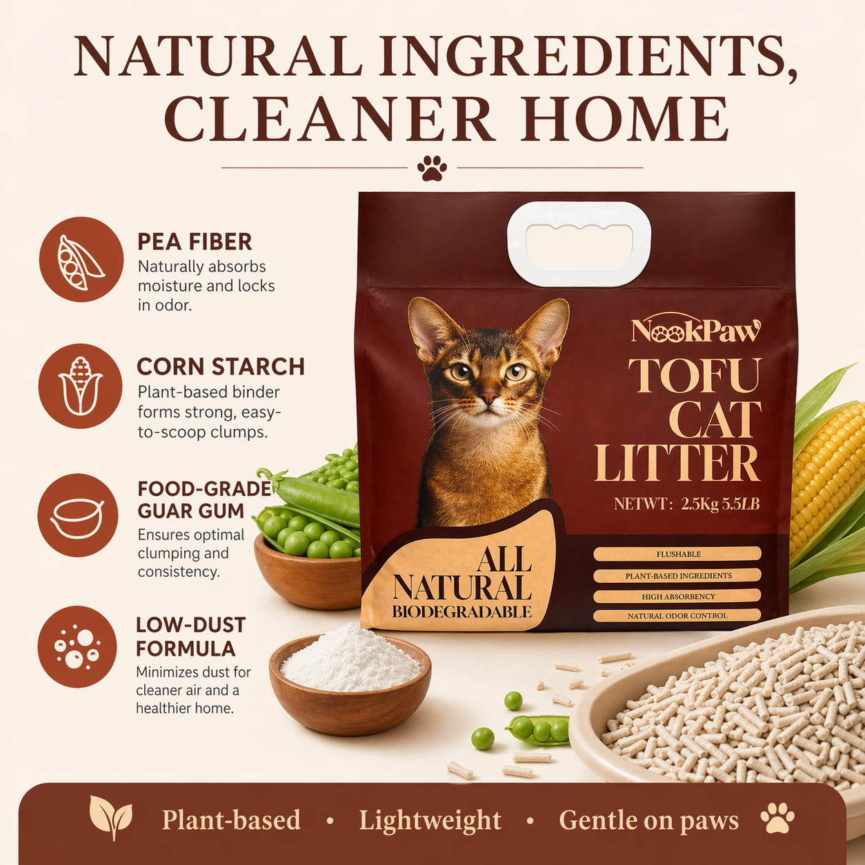 Tofu Cat Litter