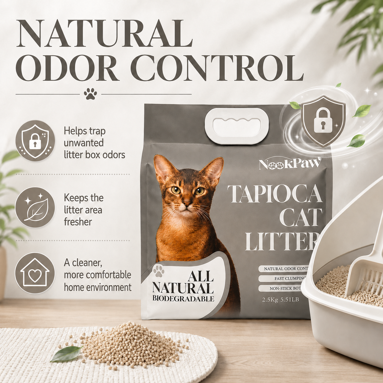Tapioca Cat Litter