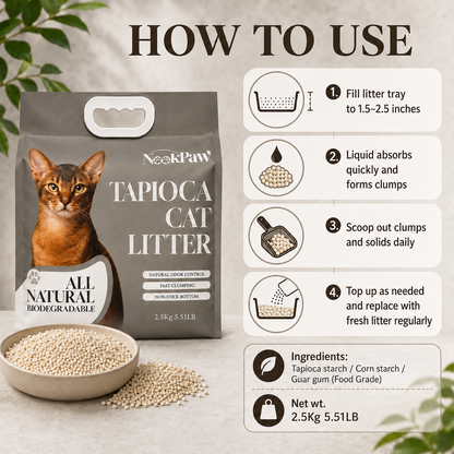 Tapioca Cat Litter